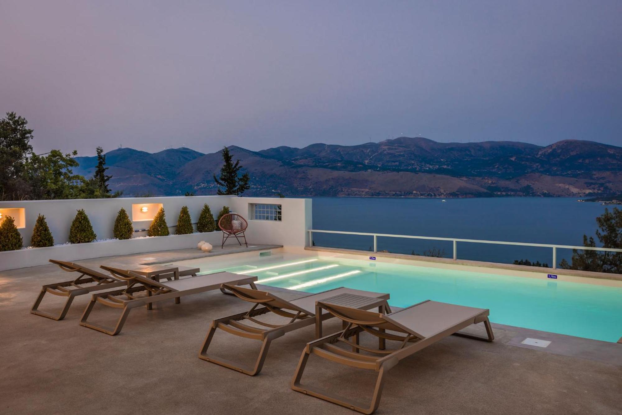 Villa Mirto - Iris Sunset Villas Lepedha Luaran gambar