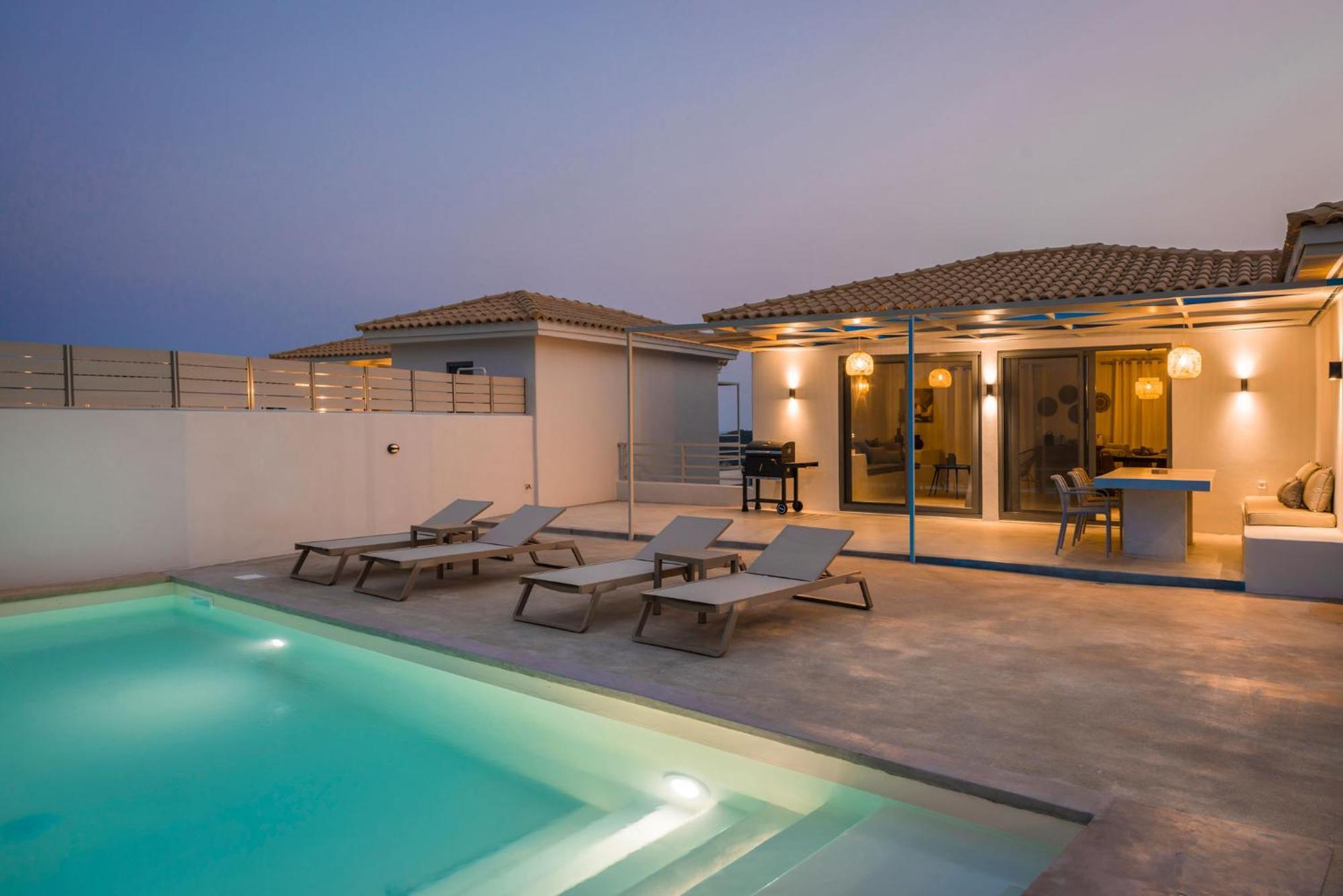 Villa Mirto - Iris Sunset Villas Lepedha Luaran gambar