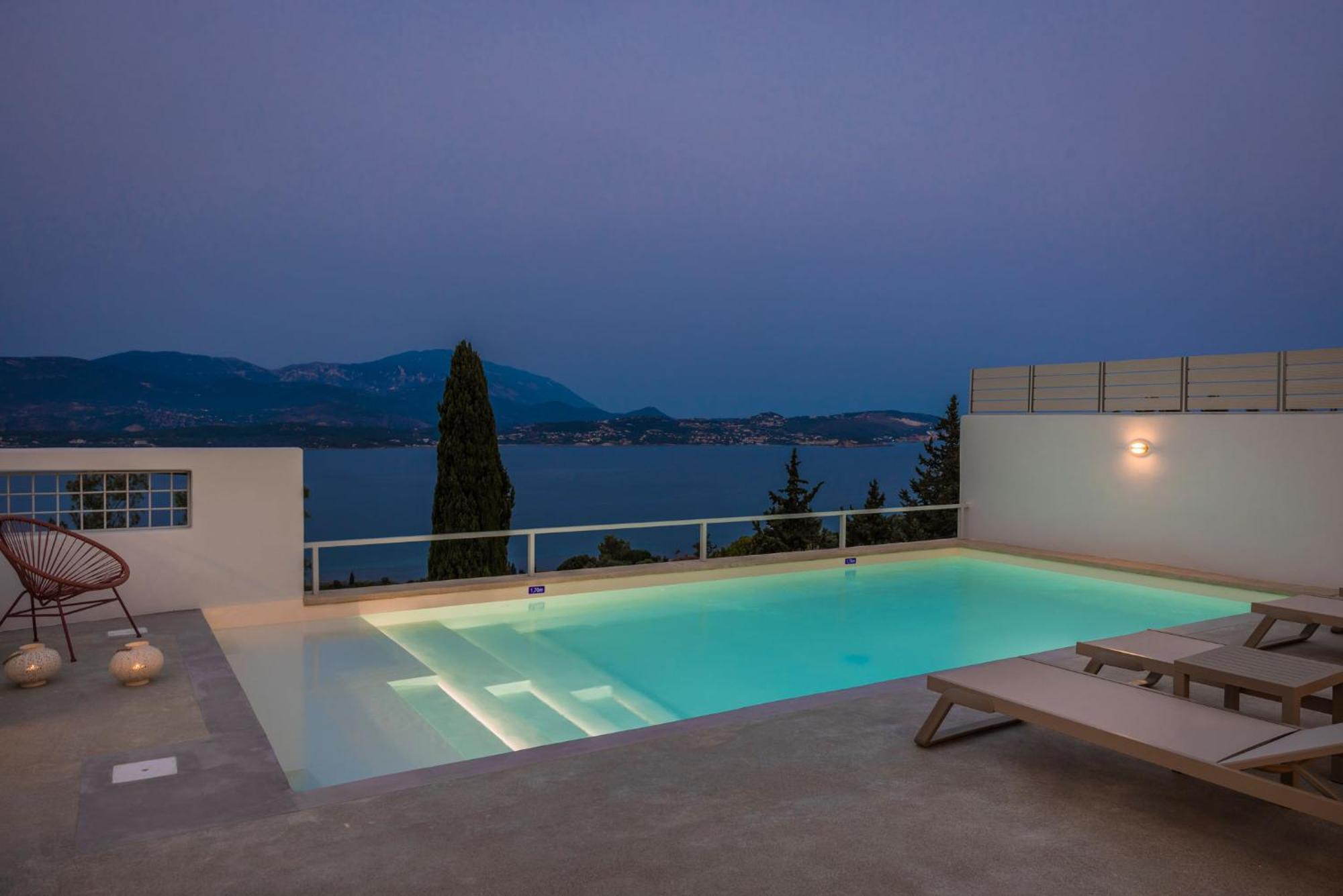 Villa Mirto - Iris Sunset Villas Lepedha Luaran gambar